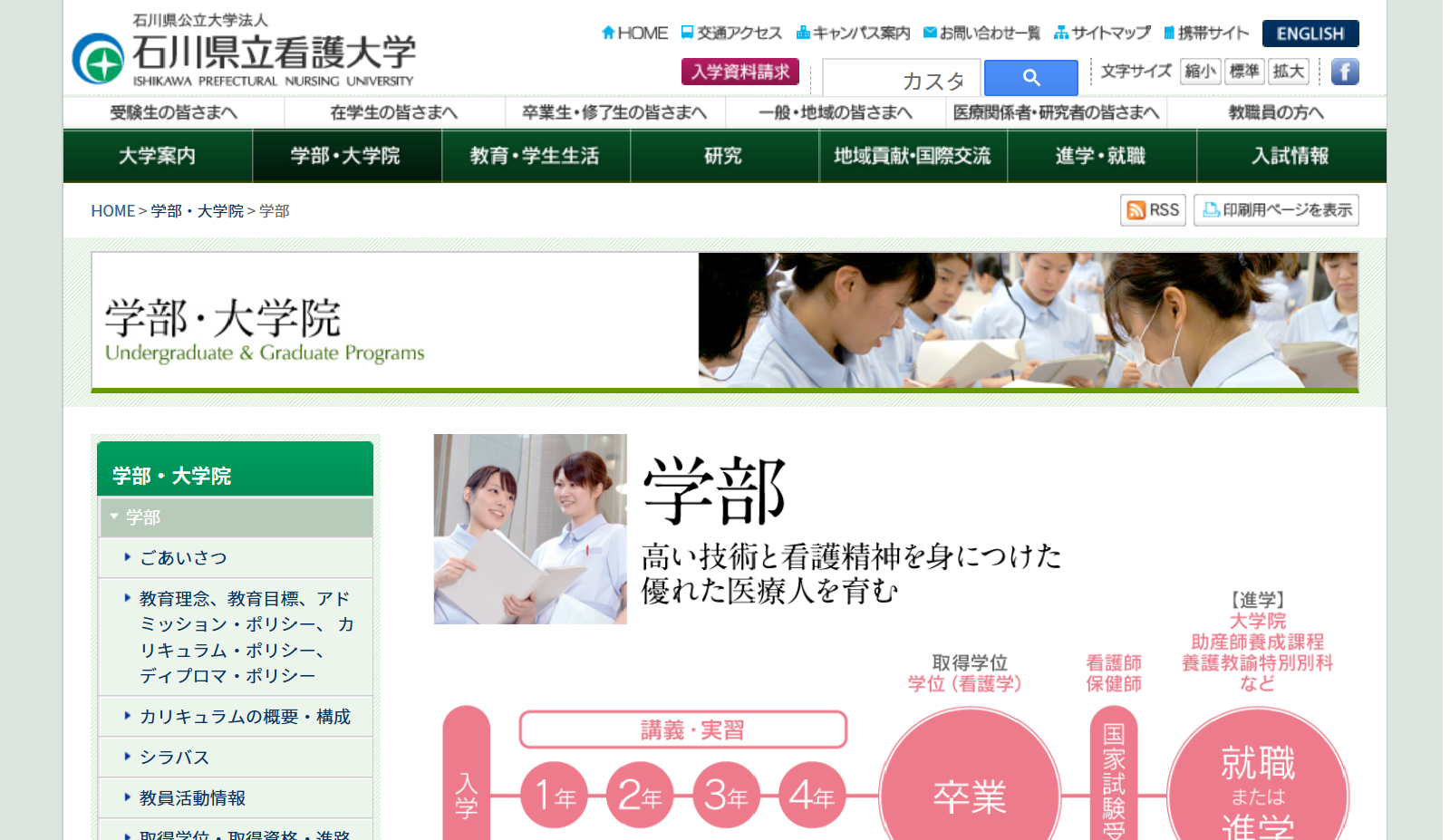石川県立看護大学の評判 口コミ 看護学部編 大学スクールナビ
